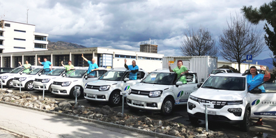 Die Mitarbeiter der Spitex RhyCare waren auch im vergangen Jahr motiviert und zuverlässig im Dienste der Bevölkerung unterwegs. An 365 Tagen. Bei jedem Wetter.