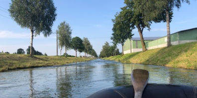 Fahrten mit dem Schlauchboot auf dem Rheintaler Binnenkanal sind beliebt. Diese sind nach der Realisierung des Hochwasserschutzprojekts weiterhin möglich.