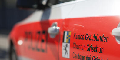 Die Kantonspolizei Grauubünden nahm dem Kroaten den Führerausweis an Ort und Stelle ab. (Archivbild)