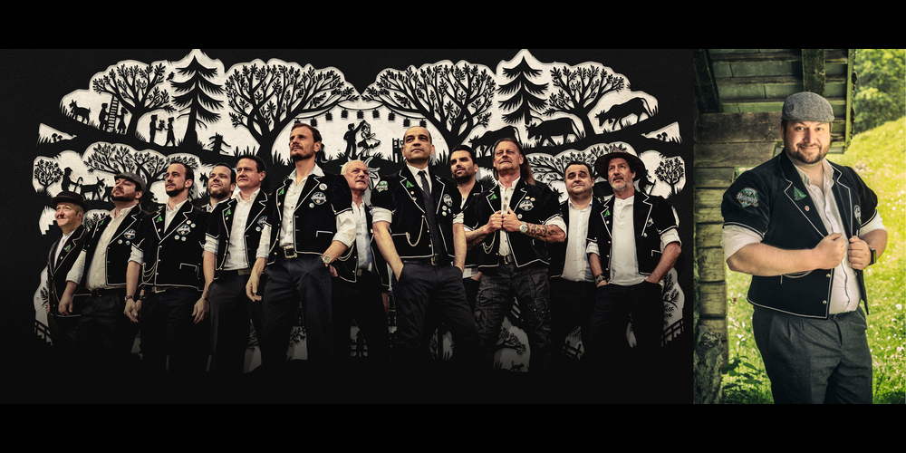 Der Männerchor Heimweh mit dem Reichenburger Markus Stadelmann (rechts) ist für einen Swiss Music Award in der Kategorie «Best Group» nominiert.