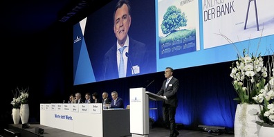 Verwaltungsratspräsident Stefan Frei und der Verwaltungsrat der Alpha Rheintal Bank AG