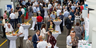 Austausch am 21. Thurgauer Technologietag.