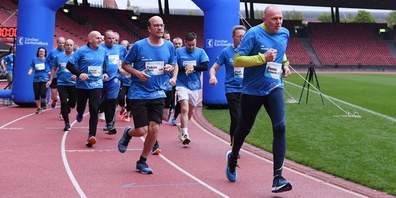 42 Teilnehmenden legten innert 20 Minuten gesamthaft fast 116 Kilometer zurück.