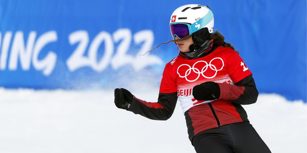 Zweifache Olympionikin: Lara Casanova hat an den Olympischen Spielen in Pyeongchang und Peking (Bild) teilgenommen.