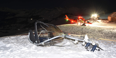 Hier stürzte die Gondel mit den vier Passagieren zehn Meter in die Tiefe. (Bilder: Geri Holdener)