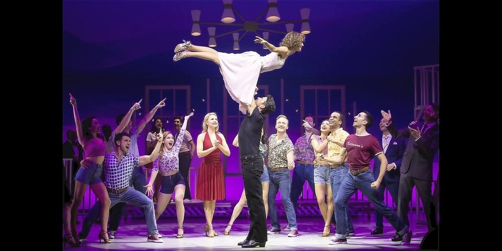 Legendäre Hebeszene aus «Dirty Dancing». Als Zweitbesetzung von Johnny trat der gebürtige Oerliker Musicaldarsteller Luciano Mercoli im Theater 11 auf.