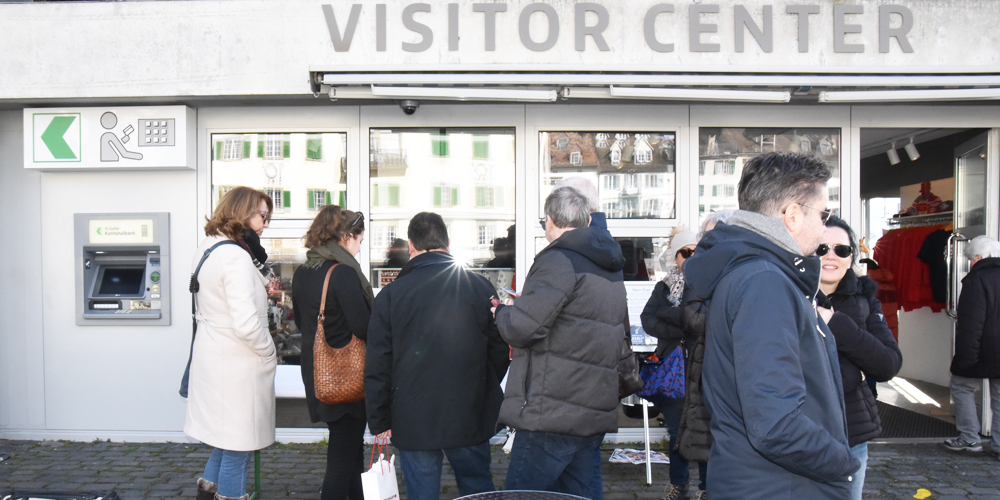 Grosses Interesse am Tag der offnen Tür des neuen Visitor Centers