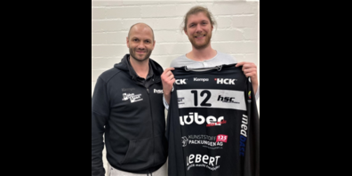 Cheftrainer Heiko Grimm freut sich über die Verpflichtung des deutschen Torhüters Andreas Wieser. 