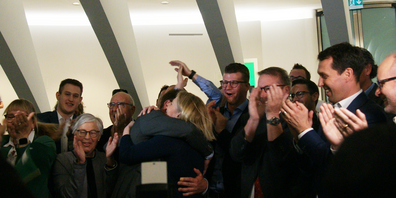 Grosse Freude bei Esther Friedli und ihrer Partei