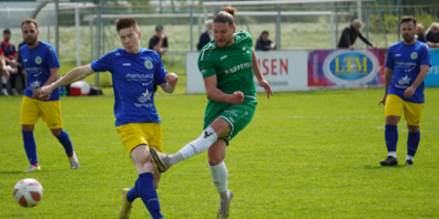 «Man of the Match»: Philip Baumgartner (rechts) entschied das Derby mit seinem Treffer in der 28. Minute. 