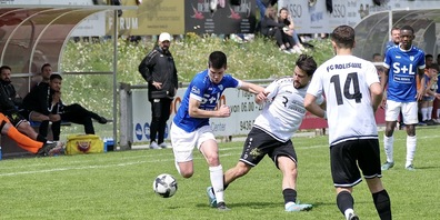 Für Timo Faleschini und seine Kollegen war es mehr Kampf- als Kombinationsspiel