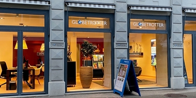 Auch nach ihrem Umzug ist die Rapperswiler Globetrotter-Filiale weiterhin mitten in der Innenstadt.
