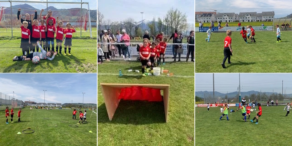 Impressionen von der Turnierteilnahme der G-Juniorinnen des FCU in Buttikon.