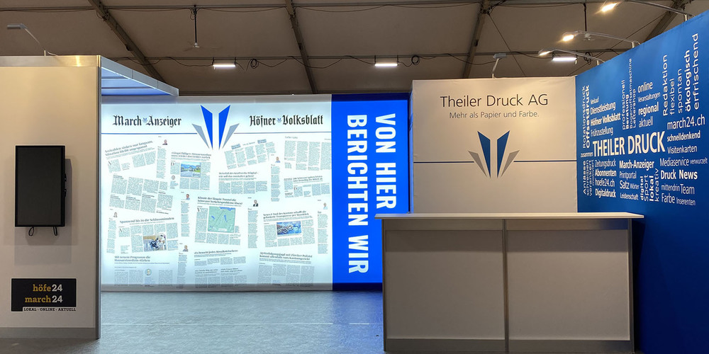 Unser Stand ist fast fertig. Besuche uns doch an der GEWA.