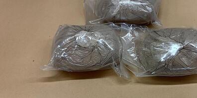 Bei der Kontrolle eines Personenwagens wurde in Kriessern Heroin entdeckt, das in die Schweiz geschmuggelt werden sollte.
