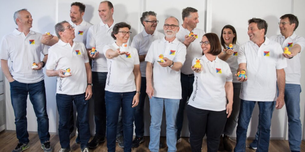 Das motivierte OK des Regionalturnfests 2024 steckt mitten in den Vorbereitungen.