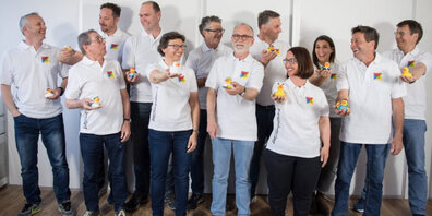 Das motivierte OK des Regionalturnfests 2024 steckt mitten in den Vorbereitungen.