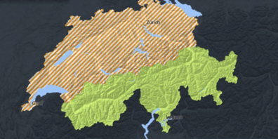 Starkregen, Sturmböen und Hagel sind heute möglich. (Symbolbild)