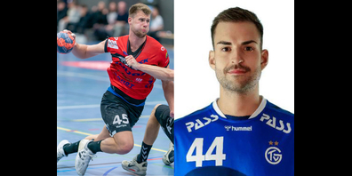 Thomas Rink (rechts) wechselt vom TV Grosswallstadt an den Bodensee, während Miha Kavcic (links) die Thurgauer nach einer Saison wieder verlässt. 