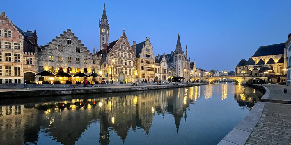 Perle im Norden Belgiens: die Stadt Gent