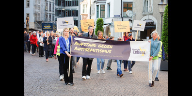 Am «Marsch des Lebens» wird an die Opfer des Holocaust gedenkt. In Schaffhausen haben rund 60 Personen am Gedenklauf teilgenommen.