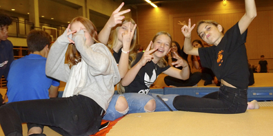Macht Spass: Midnight Fun in Altendorf. 