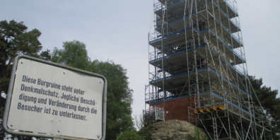 In den kommenden Monaten wird die zwischen St. Margrethen und Walzenhausen gelegene Burgruine Grimmenstein umfassend saniert.