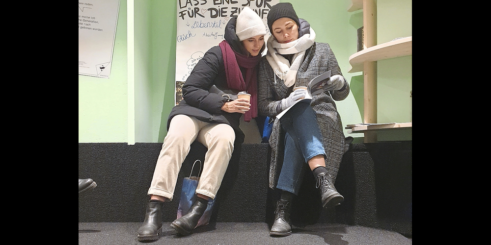 Lesen und diskutieren in der «Bibliothek» der Zukunft».