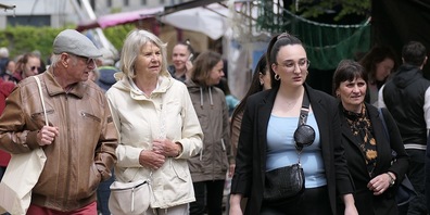 Trotz des mässigen Besuchs kam richtige Marktstimmung auf