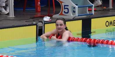 Katharina Hibbeln gewann über die 5000 Meter-Distanz. 