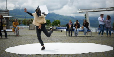 «Reflex» von Myriam Gurini in Rapperswil-Jona.