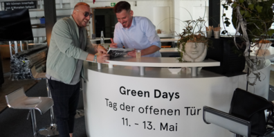 Yalcin Yümlü, rheintal24 mit Claudio Jung, Geschäftsleitung Gama AG