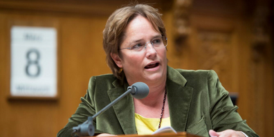 Debattiert sie bald als Zürcherin? Martullo-Blocher (Wohnsitz in Meilen) könnte die Zürcher SVP verstärken.