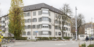 Beim Bullingerhof  handelt es sich um die grösste Blockrand-Überbauung in der Stadt Zürich.
