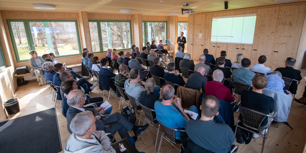 Michael Götte, Präsident Regio, begrüsst zum ersten Forum «Sport für alle».