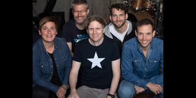 die aktuelle Formation der Rockets mit Carmen Schlatter, David Schmidlig, Yves Leu, Konrad Germann und David Galanti, (v.l.n.r.)