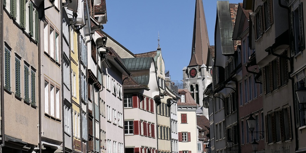 Eingangs der Marktstrasse vis-à-vis Frauenhof wird der Container stehen