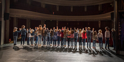 In den Workshops «Wie wärs mit … Theater spielen?» erhalten Jugendliche ab 12 Jahren Einblick in Kulturberufe.