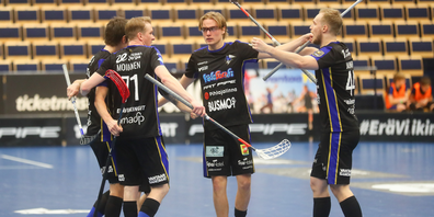 Will bald auch in St.Gallen jubeln: Joakim Lund (mitte).