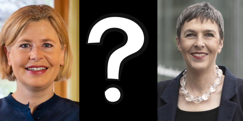 Wer holt sich den Sitz? Esther Friedli (l.), Lukas Alder oder Barbara Gysi (r.)?