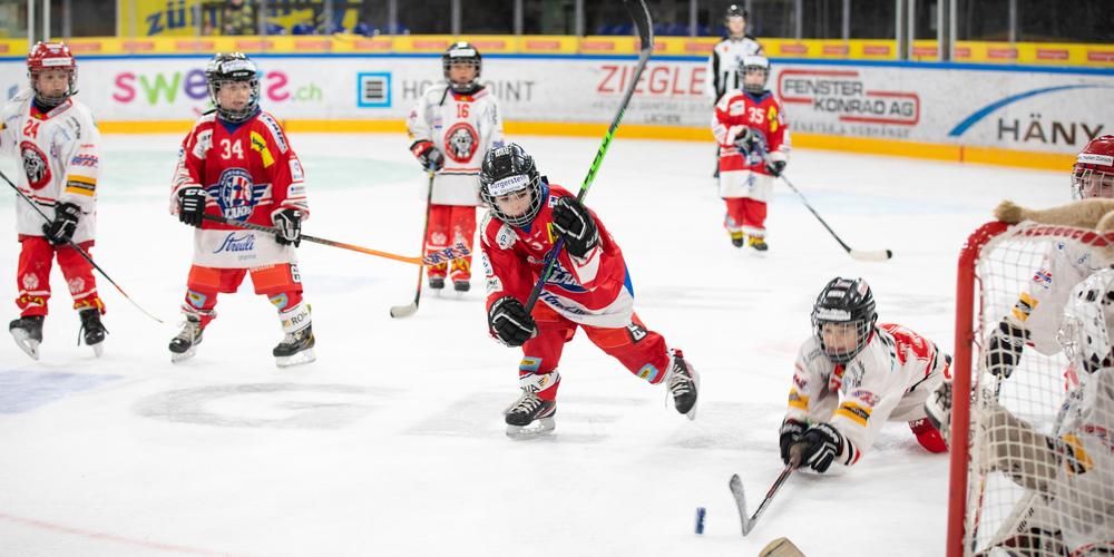 Ein Wochenende ganz im Zentrum der kleinsten Eishockey-Stars.