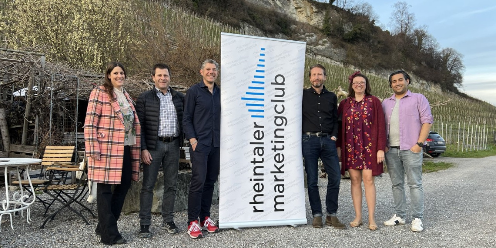 Von links nach rechts: Martina Jenny, Berni Köppel, Simon Ender, Willy Tanner, Präsidentin Margit Hinterholzer und Sacha Sapra 