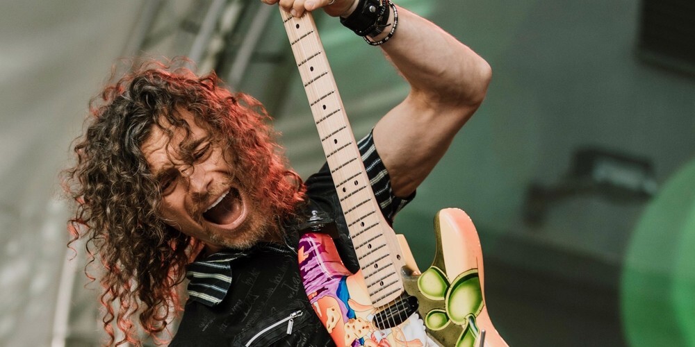 Der neue Gitarrist von Megawatt: Der Buchser Dennis Mungo.