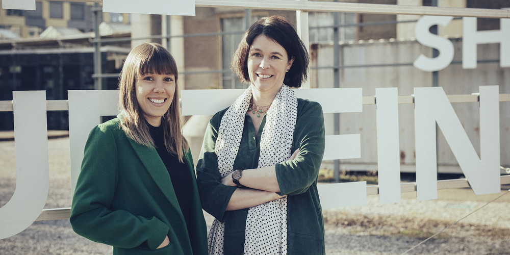 Die Inhaberinnen der neuen Rund&Komma GmbH: Melanie Niebecker und Carmen Püntener.