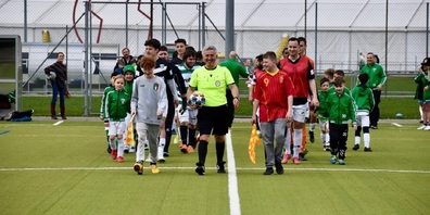 Die 1. Liga des FC Kreuzlingen ist bereit für dieses Heimspiel.