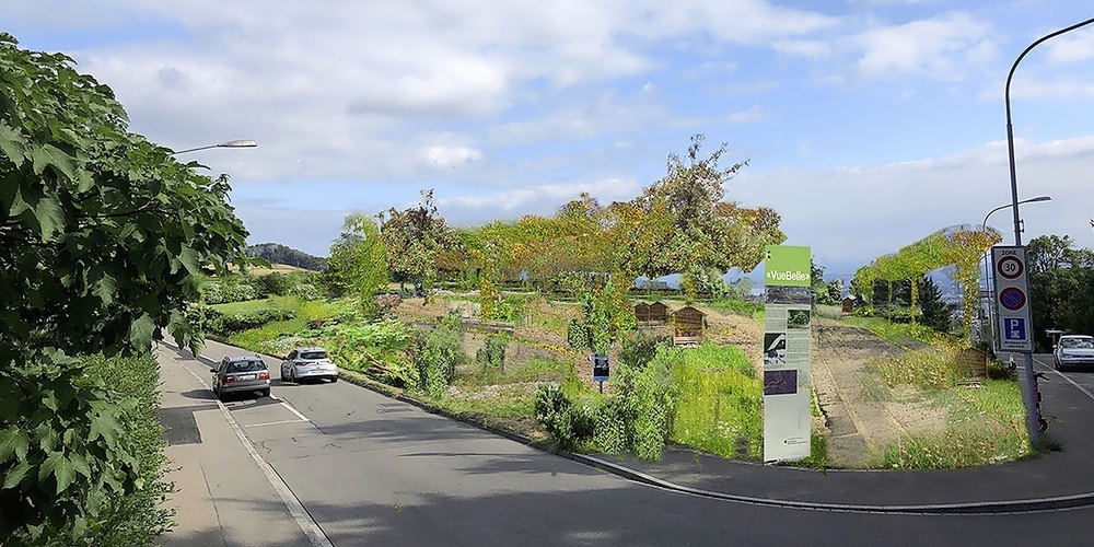 Prächtig gelegen, der Naturpark «Vuebelle».