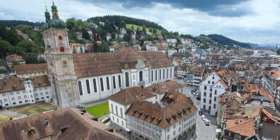 Der Stiftsbezirk mit der Kathedrale soll eines der vollausgebauten Zentren der Katholischen Kirche in der Stadt St. Gallen bleiben. (Archivbild)