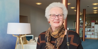 Monika Weber im Tertianum Meilen. 