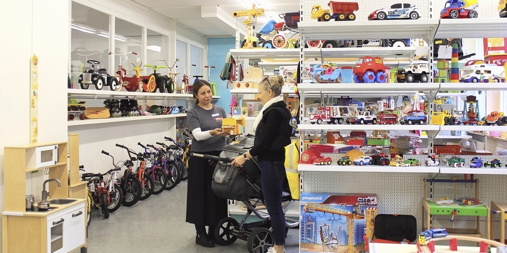 Im BROKIDS-Shop in Zürich-Seebach findet sich eine Vielzahl gut erhaltener Spielsachen zu familienfreundlichen Preisen. 