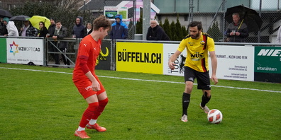 Sahin Irisme (rechts) drehte die Partie mit einem Doppelpack. (Archivbild)